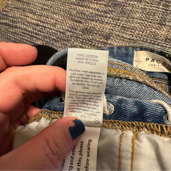 PacSun High Rise Short With Side Lace Detail sz 26 - Picture 3 of 8